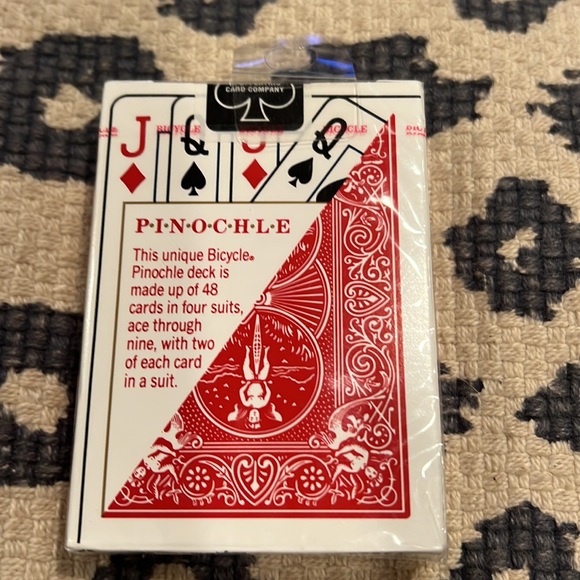 New sealed box of Bicycle Pinochle Playing cards - Picture 2 of 2